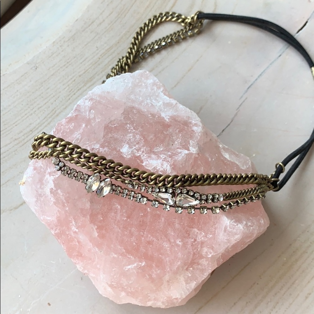 Chloe & Isabel headband/ necklace